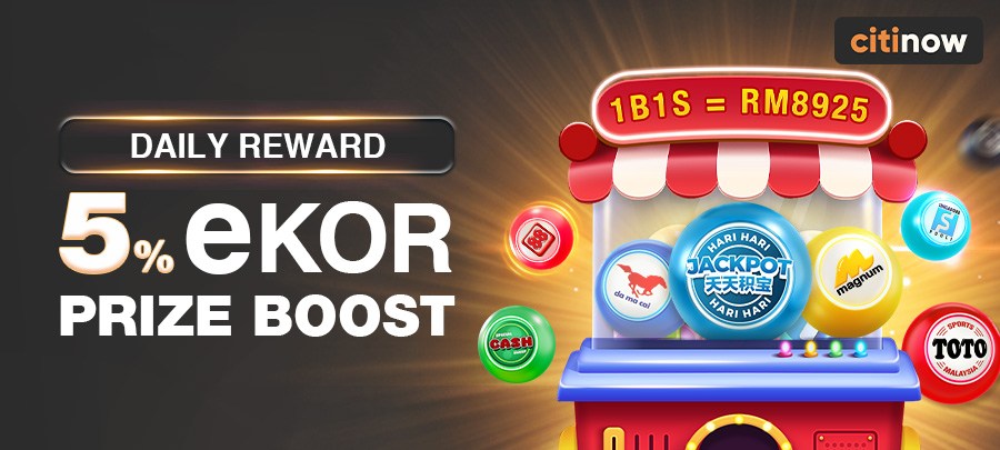 Daily reward with 5% eKOR prize boost