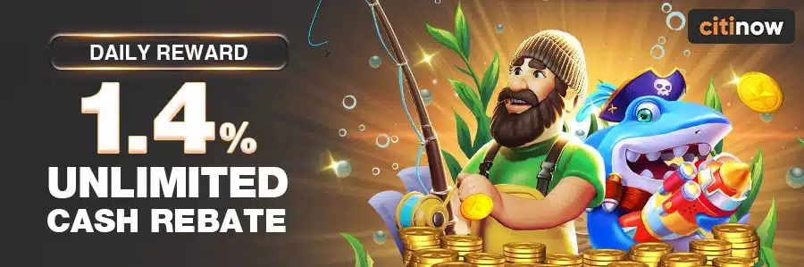 Daily reward with 1.4% unlimited cash rebate