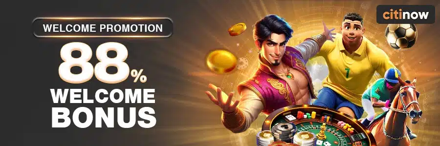 88% welcome bonus promotion for new members